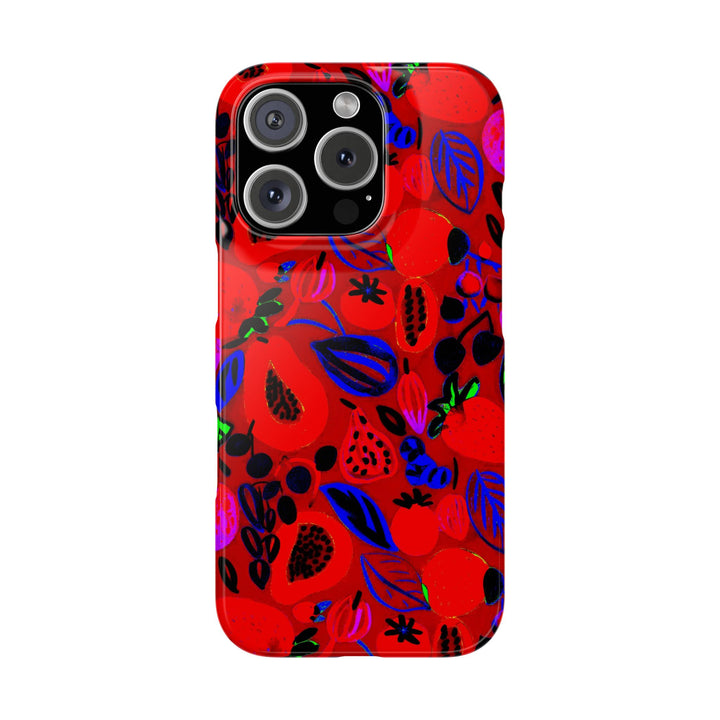 Slim Trendy Fall Fruit Gift for Her Cute Phone Cases for Iphone 16 | iPhone 15 Case | iPhone 15 Pro Max Case, Iphone 14, Iphone 14 Pro Max, Iphone 13, Slim - Studio40ParkLane