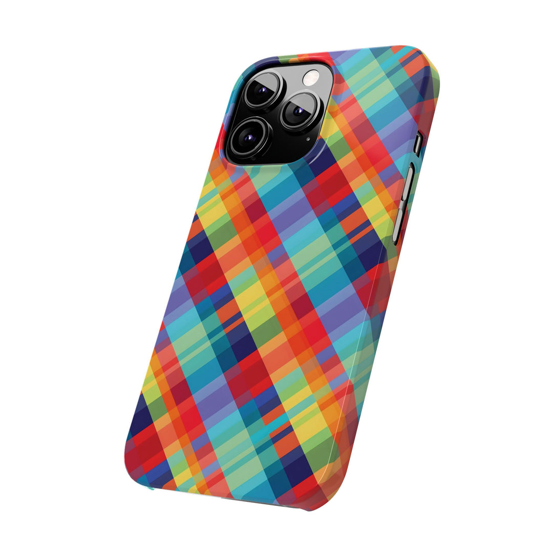 Slim Checkered Plaid Gift for Her Cute Phone Cases for Iphone 16 Pro Max | iPhone 15 Case | iPhone 15 Pro Max Case, Iphone 14, 13, 12, 11, 10, 8, 7 - Studio40ParkLane