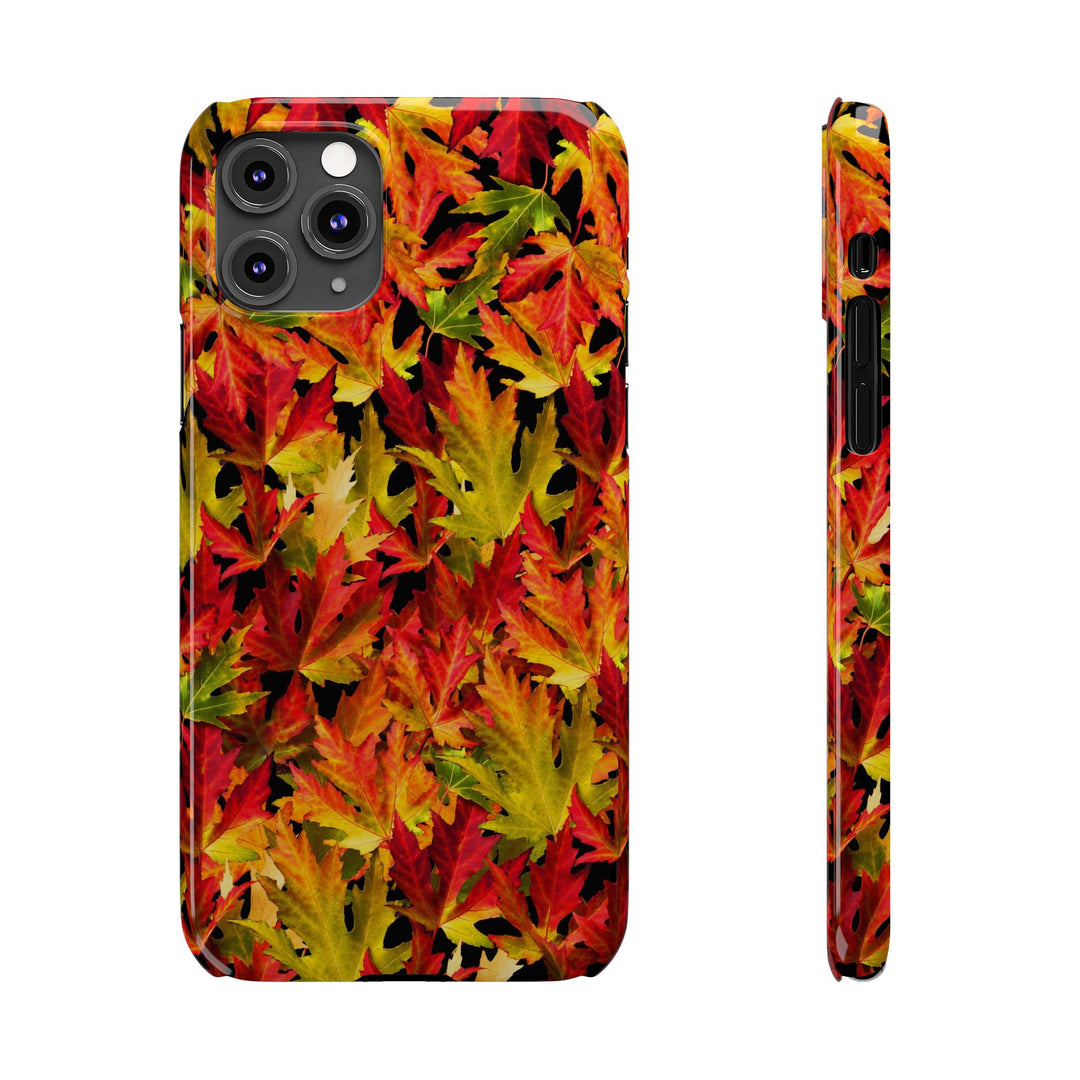 Slim Fall Leaves Slim Cute Phone Cases for Iphone | iPhone 15 Case | iPhone 15 Pro Max Case, Iphone 14, Iphone 14 Pro Max, Iphone 13 - Studio40ParkLane