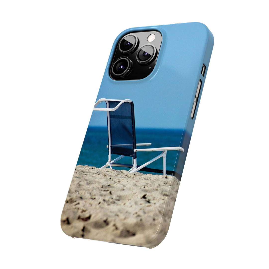 Slim Cute Phone Cases for Iphone - | iPhone 15 Case | iPhone 15 Pro Max Case, Iphone 14 Case, Iphone 14 Pro Max, Iphone 13, Summer Beach Chair - Studio40ParkLane
