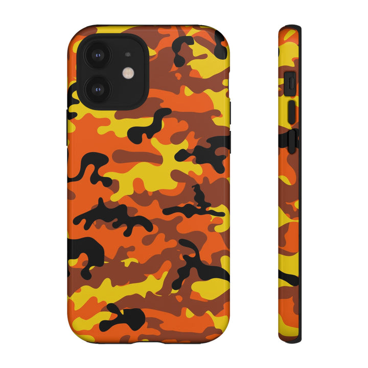 Impact Resistant, Fall camo Camouflage, Cute Phone Cases for Samsung S24, S23, S22, S21, IPhone 15 pro Iphone 14 pro Iphone 13 IPhone 12 Iphone 11 - Studio40ParkLane