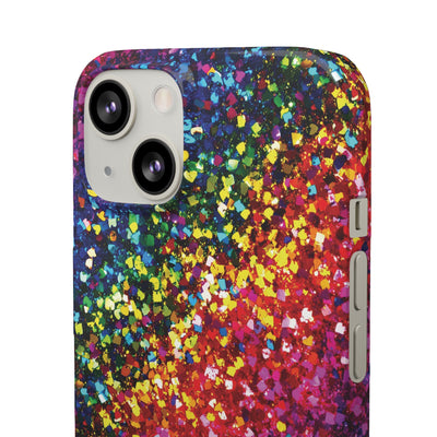 Snap Non-Glitter Muted Color Play on "Faux" Glitter Effect Cute Phone Cases for Samsung and Iphone, 16, 15, 14, S24, S23, S22, S21, S20, Plus and Ultra