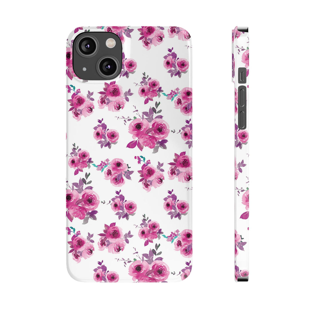 Slim Spring Flowers Gift for Her Cute Phone Cases for Iphone 16 Pro Max | iPhone 15 Case | iPhone 15 Pro Max Case, Iphone 14, 13, 12, 11, 10, 8, 7 - Studio40ParkLane