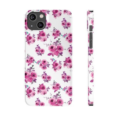 Slim Spring Flowers Gift for Her Cute Phone Cases for Iphone 16 Pro Max | iPhone 15 Case | iPhone 15 Pro Max Case, Iphone 14, 13, 12, 11, 10, 8, 7 - Studio40ParkLane