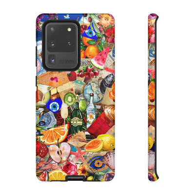 Fruity European Summer Impact Resistant Cute Phone Cases for Samsung S24, S23, S22, S21, IPhone 15 pro Iphone 14 pro Iphone 13 IPhone 12 Iphone 11