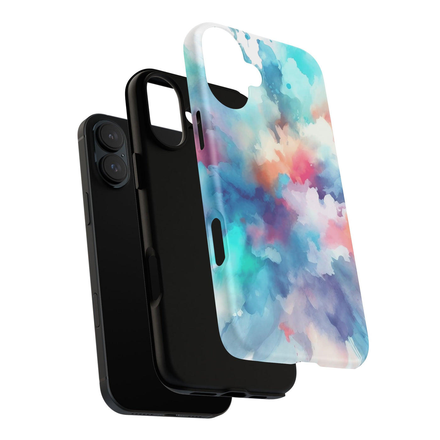 Cute Phone Case, Paint Splash for IPhone 16 pro Max | Iphone 15, Iphone 14, IPhone 13 Case, 11 8 7, Samsung Galaxy S24, S23, S22, S21, 2 Layer Protection