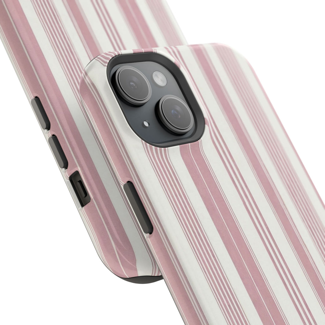 MagSafe Cute Phone Case, Coastal Striped Phone Case for iPhone 17 16 15 14 13 12 Pro Max, Samsung S26 S25 S24 Ultra case - Studio40ParkLane