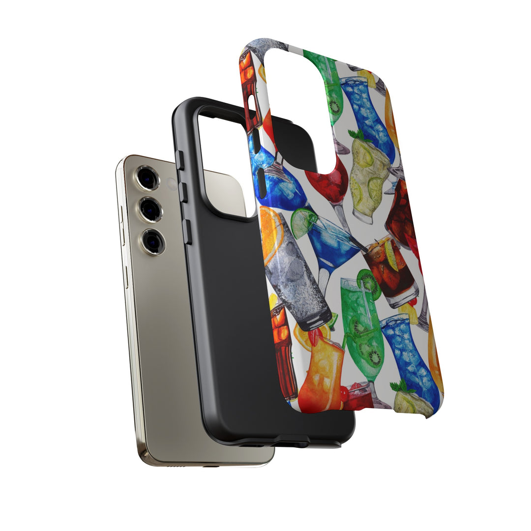 Cute Samsung Case | Cool Iphone Case | Summer Fruit Cocktail, Samsung S24, S23, S22, S21, IPhone 15 Case | Iphone 14 Case, Iphone 13 Case - Studio40ParkLane