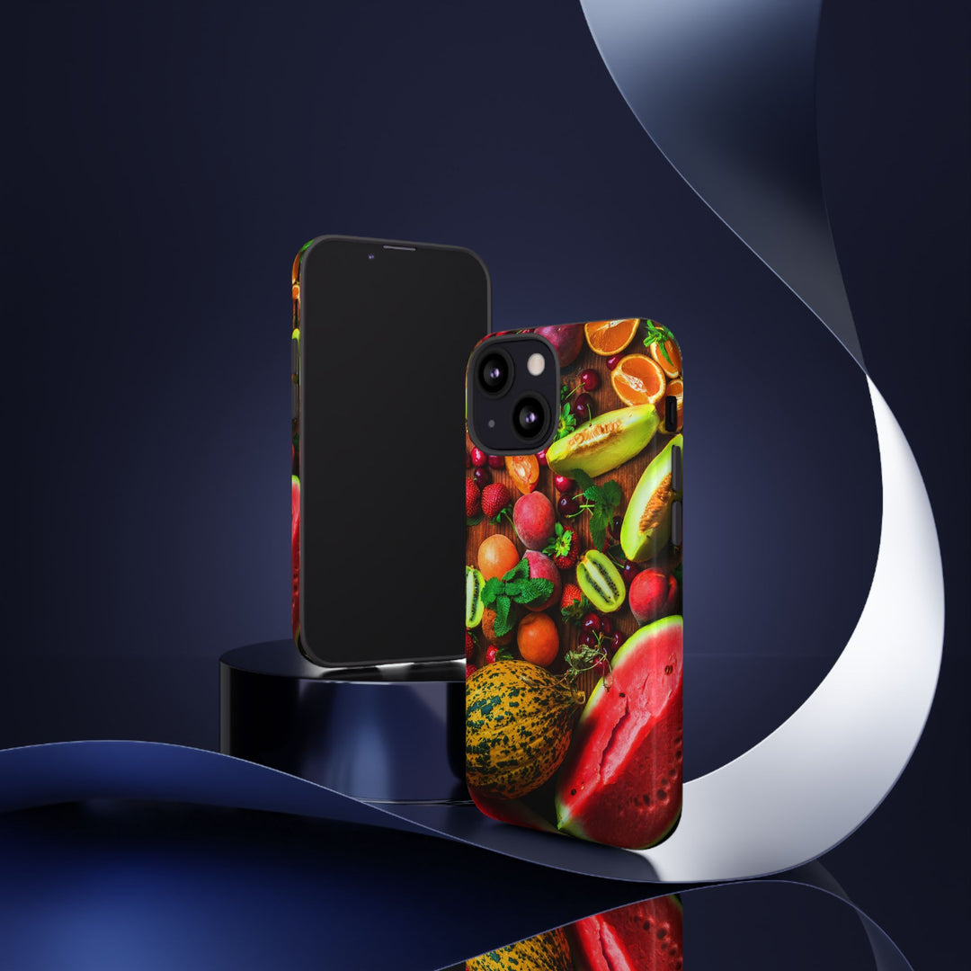 Fall Fruit Collage Cute Phone Case for, Samsung Galaxy S24, S23, S22, S21, IPhone 16 Case | Iphone 15, Iphone 14, IPhone 13 Case Mom Dad Gift - Studio40ParkLane
