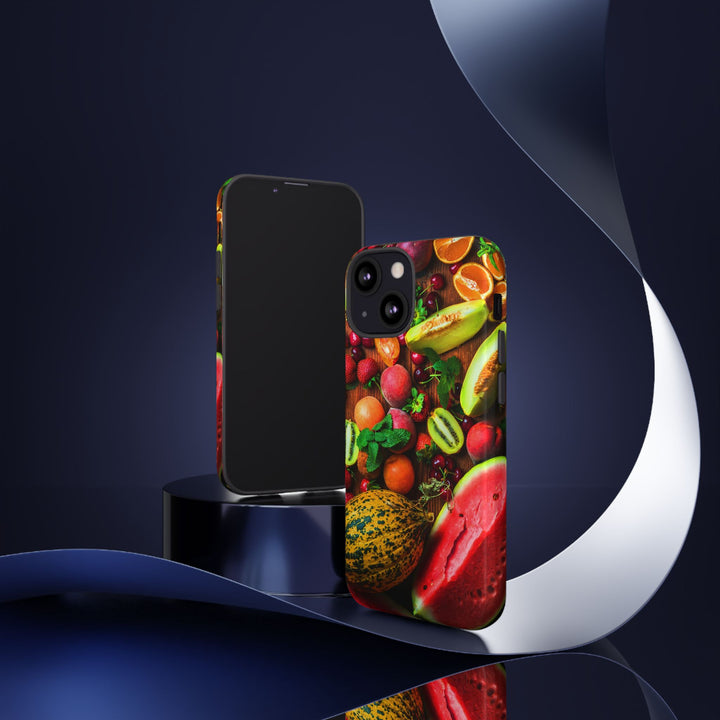 Fall Fruit Collage Cute Phone Case for, Samsung Galaxy S24, S23, S22, S21, IPhone 16 Case | Iphone 15, Iphone 14, IPhone 13 Case Mom Dad Gift - Studio40ParkLane