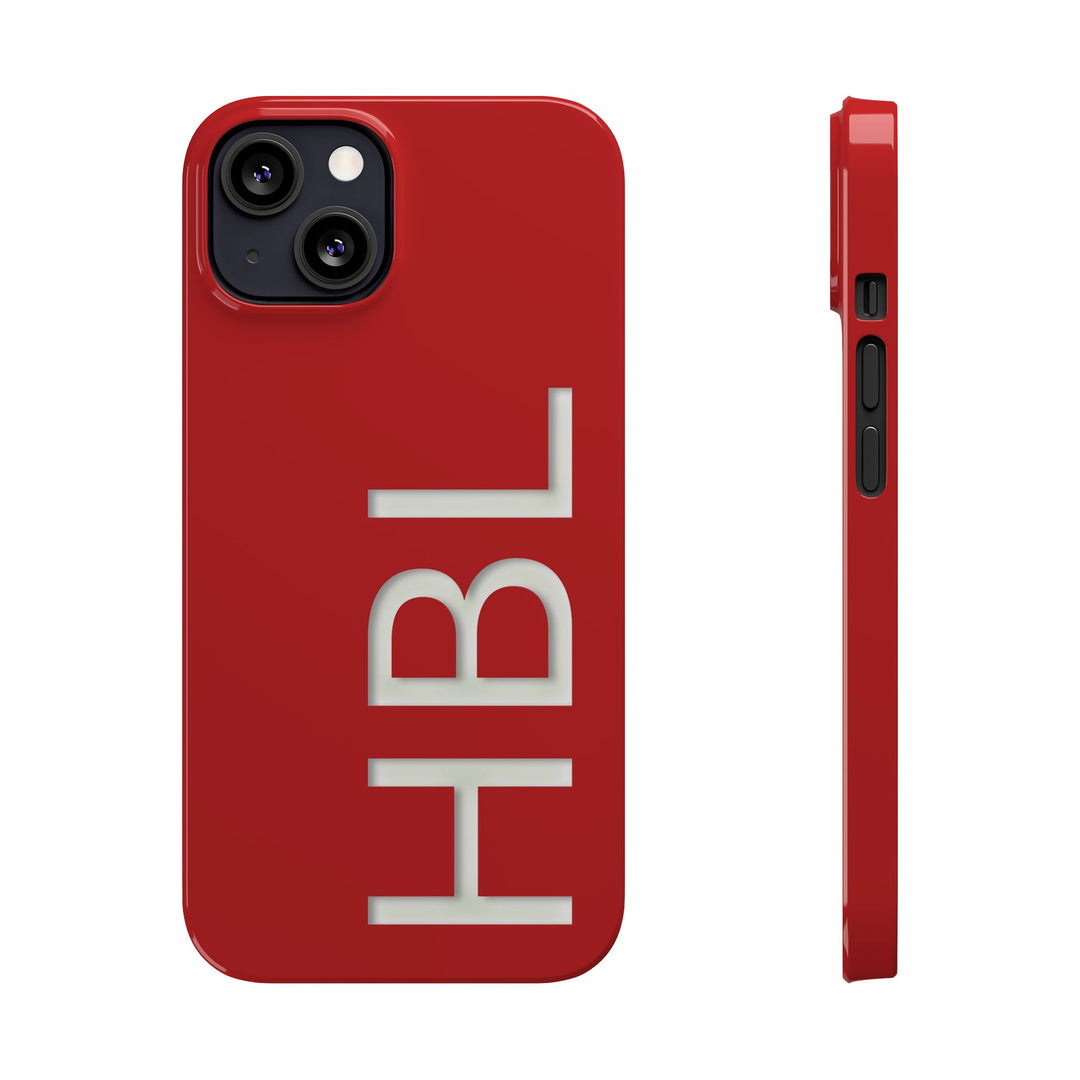 Slim Custom Personalized Red Gift for Her Cute Phone Cases for Iphone 16 Pro Max | iPhone 15 Case | iPhone 15 Pro Max Case, Iphone 14, 13, 12, 11, 10, 8, 7 - Studio40ParkLane