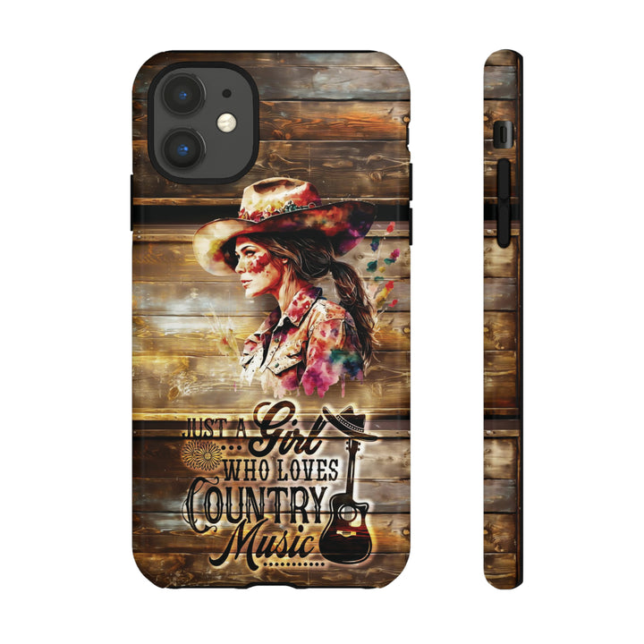 Cute IPhone Case | Country Music Girl iPhone 15 Case | iPhone 15 Pro Case, Iphone 14 Case, Iphone 14 Pro Max Case, Protective Iphone Case - Studio40ParkLane