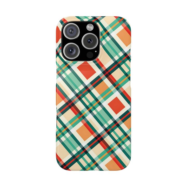 Slim Checkered Plaid Gift for Her Cute Phone Cases for Iphone 16 Pro Max | iPhone 15 Case | iPhone 15 Pro Max Case, Iphone 14, 13, 12, 11, 10, 8, 7 - Studio40ParkLane