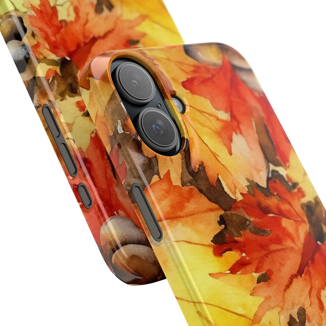 Slim Fall Leaves Slim Cute Phone Cases for Iphone | iPhone 15 Case | iPhone 15 Pro Max Case, Iphone 14, Iphone 14 Pro Max, Iphone 13 - Studio40ParkLane