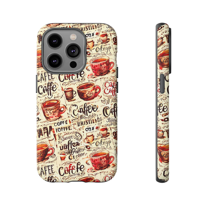 Impact Resistant, Paris Bistro Cafe, Cute Phone Cases for Samsung S24, S23, S22, S21, IPhone 15 pro Iphone 14 pro Iphone 13 IPhone 12 Iphone 11 - Studio40ParkLane