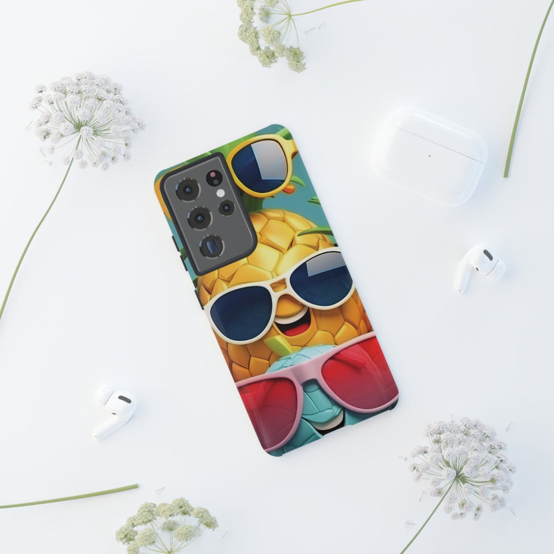 Cute Samsung Phone Case | Aesthetic Samsung Phone Case | Galaxy S23, S22, S21, S20 | Summer Pineapple Fruit, Protective Phone Case - Studio40ParkLane