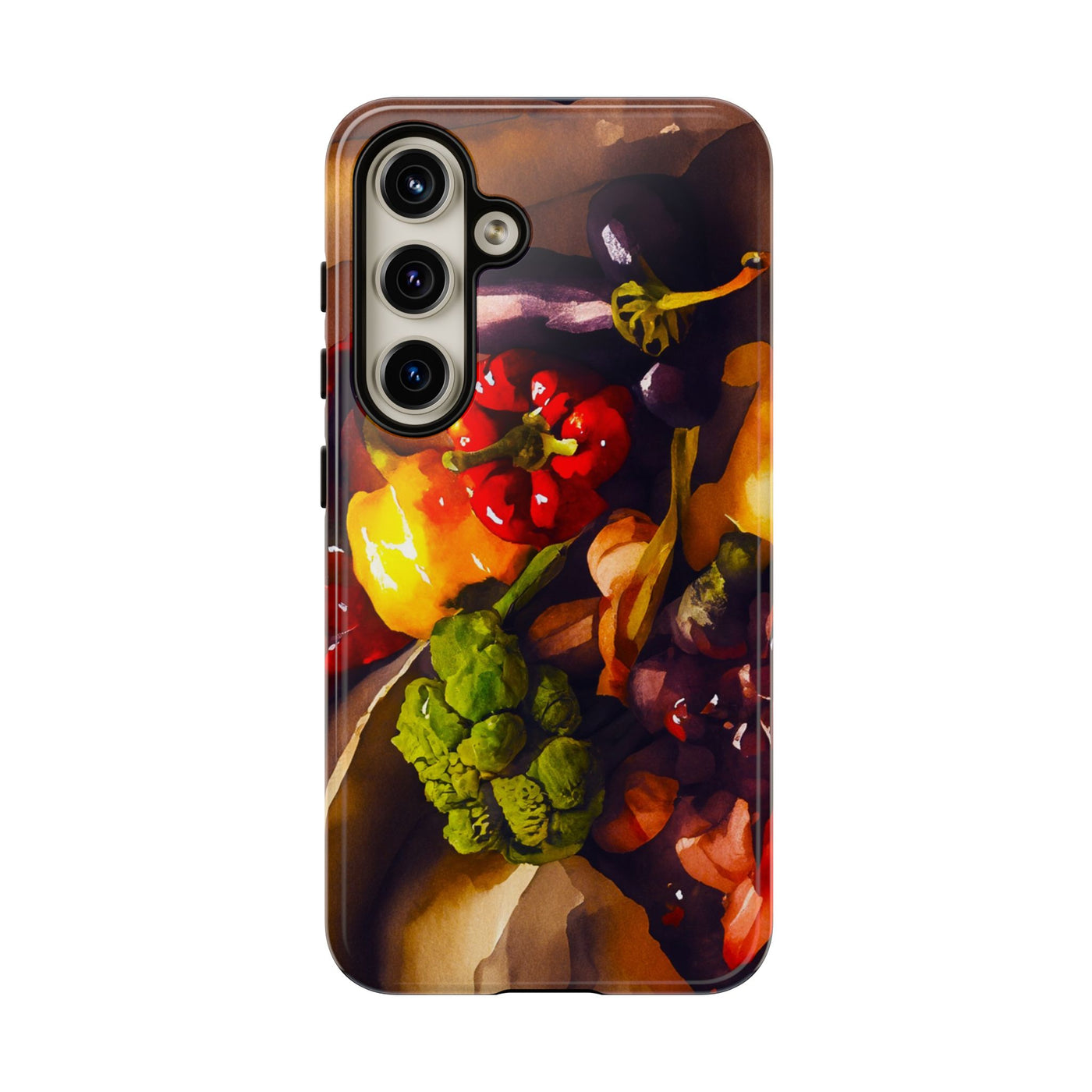 Impact Resistant, Fall Farm Vegetables, Cute Phone Cases for Samsung S24, S23, S22, S21, IPhone 15 pro Iphone 14 pro Iphone 13 IPhone 12 Iphone 11