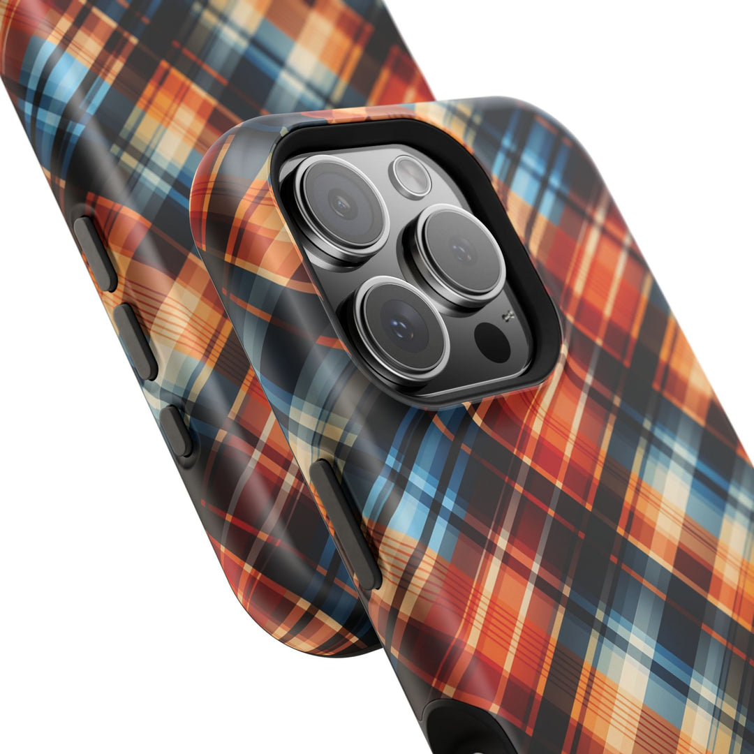 Checkered Plaid Magsafe Gift for Her Cute Phone Case for Iphone, | iPhone 16 | iPhone 15 Pro Max, Iphone 14 Pro Max, 13 12 11 10 9 8 7 - Studio40ParkLane