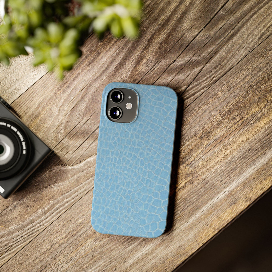 Slim Non Leather Blue Color Pattern Gift for Her Cute Phone Cases for Iphone 16 Pro Max | iPhone 15 Case | iPhone 15 Pro Max Case, Iphone 14, 13, 12, 11, 10, 8, 7 - Studio40ParkLane