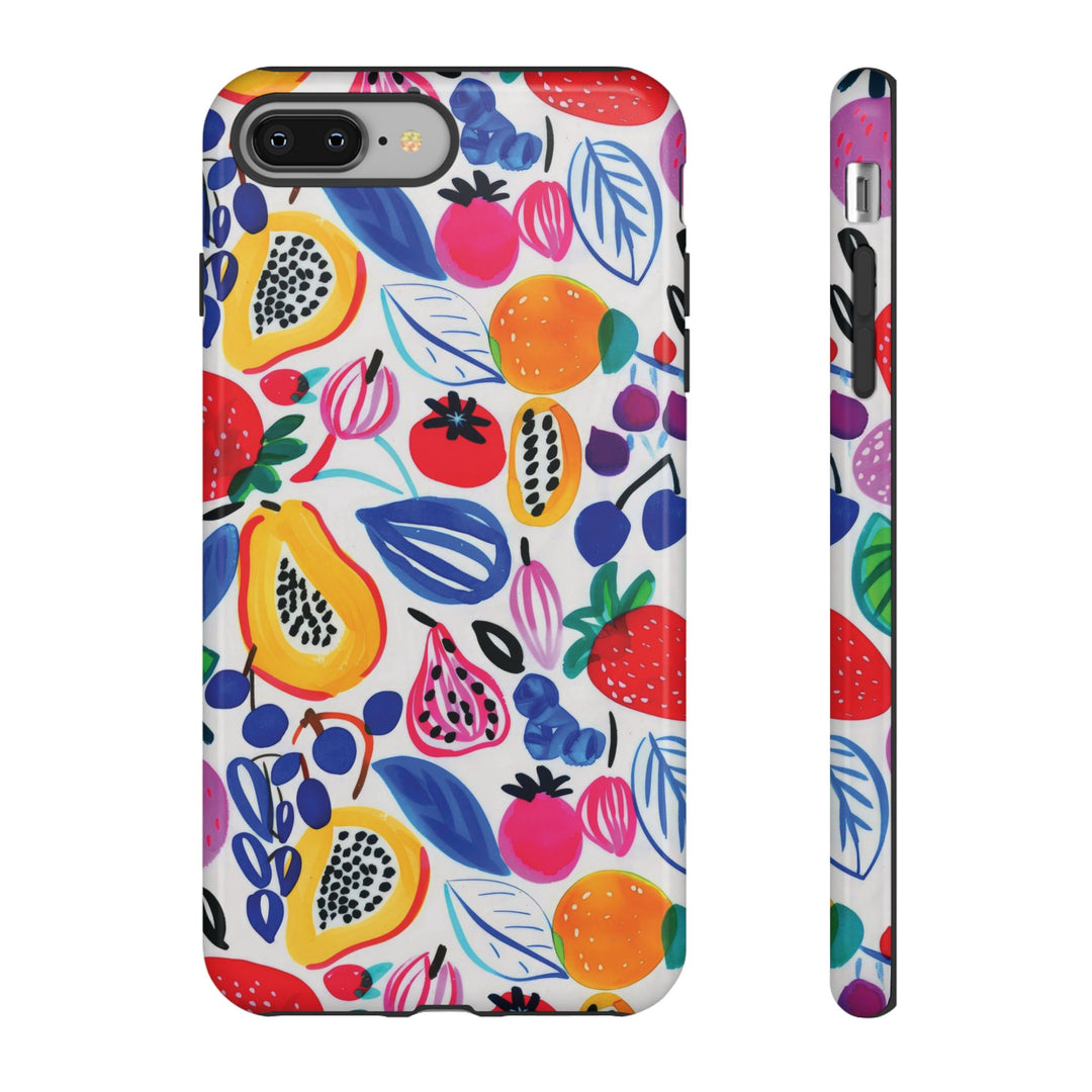 Premium Tough Summer Fruit Collage Gift for Her Cute Phone Cases for Samsung and Iphone, 16, 15, 14, S24, S23, S22, S21, S20, Plus, Ultra, Pro - Studio40ParkLane