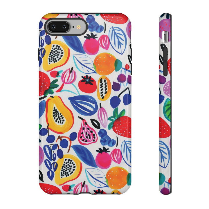 Premium Tough Summer Fruit Collage Gift for Her Cute Phone Cases for Samsung and Iphone, 16, 15, 14, S24, S23, S22, S21, S20, Plus, Ultra, Pro - Studio40ParkLane