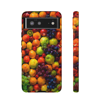 Impact Resistant, Fall Fruit, Cute Phone Cases for Samsung S24, S23, S22, S21, IPhone 15 pro Iphone 14 pro Iphone 13 IPhone 12 Iphone 11