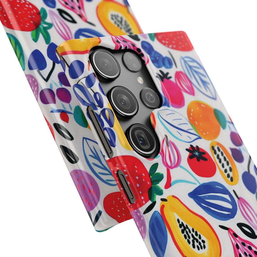 Snap Cute Custom Phone Case, Summer Fruit case for iPhone 18 17 16 15 14 13 12 Pro Max, Samsung S26 S25 S24 S23 Ultra Protective Phone Case - Studio40ParkLane