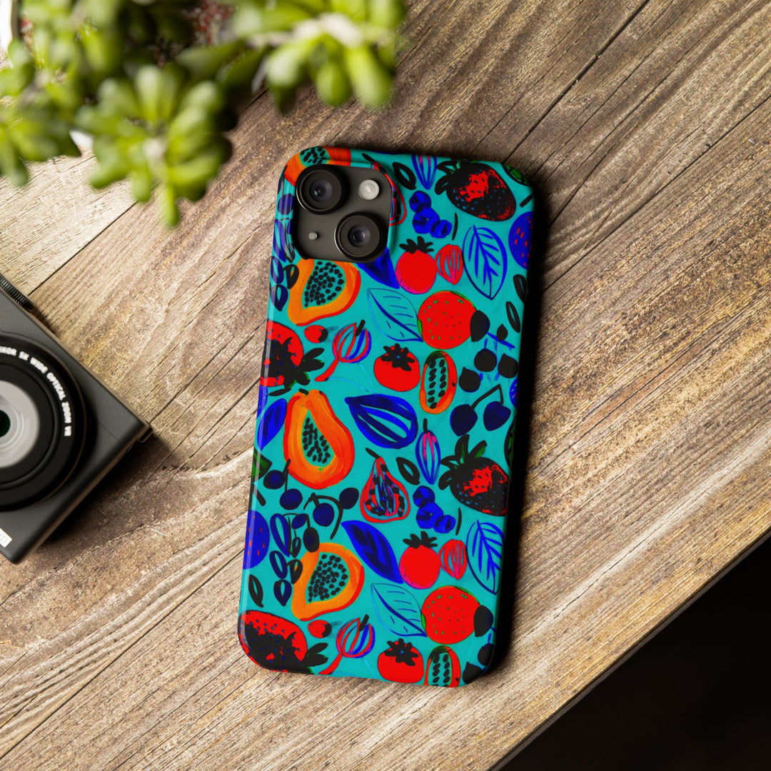 Slim Trendy Fall Fruit Gift for Her Cute Phone Cases for Iphone 16 | iPhone 15 Case | iPhone 15 Pro Max Case, Iphone 14, Iphone 14 Pro Max, Iphone 13, Slim - Studio40ParkLane