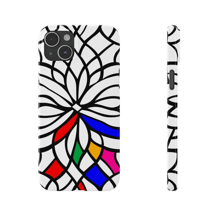 Slim Cute Phone Cases for Iphone | iPhone 15 Case | iPhone 15 Pro Max Case, Iphone 14, Iphone 14 Pro Max, Iphone 13, Colored Spider Web - Studio40ParkLane