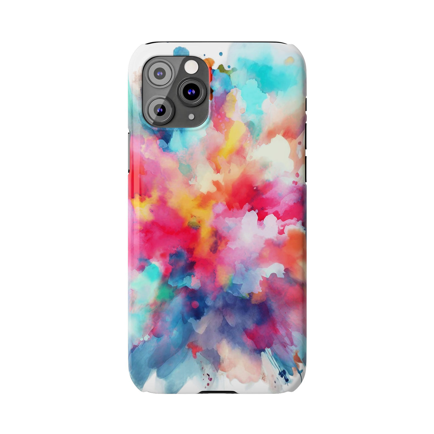 Slim Paint Splash Gift for Her Cute Phone Cases for Iphone 16 Pro Max | iPhone 15 Case | iPhone 15 Pro Max Case, Iphone 14, Iphone 14 Pro Max, Iphone 13 12 11 8 7