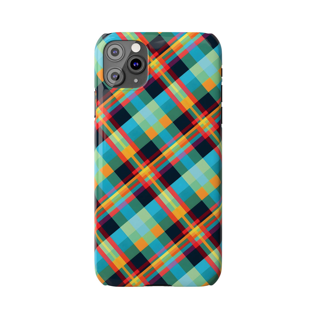 Slim Checkered Plaid Gift for Her Cute Phone Cases for Iphone 16 Pro Max | iPhone 15 Case | iPhone 15 Pro Max Case, Iphone 14, 13, 12, 11, 10, 8, 7 - Studio40ParkLane