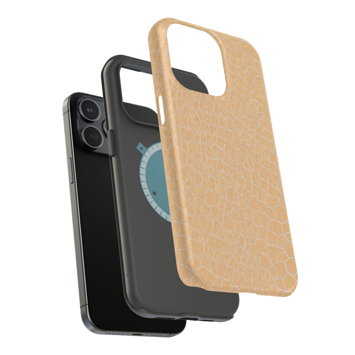 Non Leather Beige Color Pattern Magsafe Cute Phone Case for Iphone Gift for Her, | iPhone 15 Case | iPhone 15 Pro Max Case, Iphone 14, Iphone 14 Pro Max, Iphone 13, Iphone 16 - Studio40ParkLane
