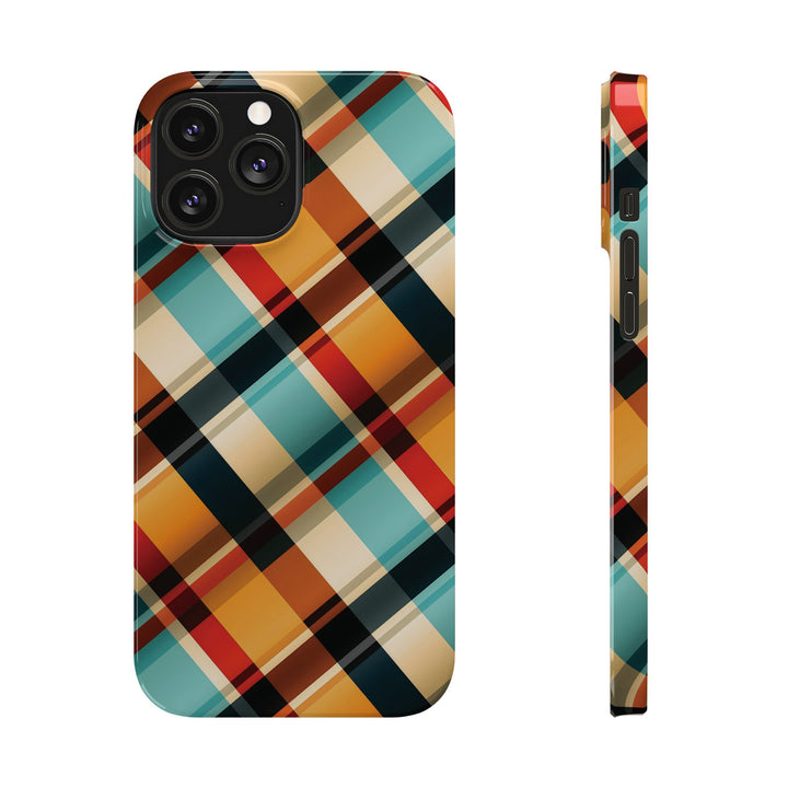 Slim Checkered Plaid Gift for Her Cute Phone Cases for Iphone 16 Pro Max | iPhone 15 Case | iPhone 15 Pro Max Case, Iphone 14, 13, 12, 11, 10, 8, 7 - Studio40ParkLane