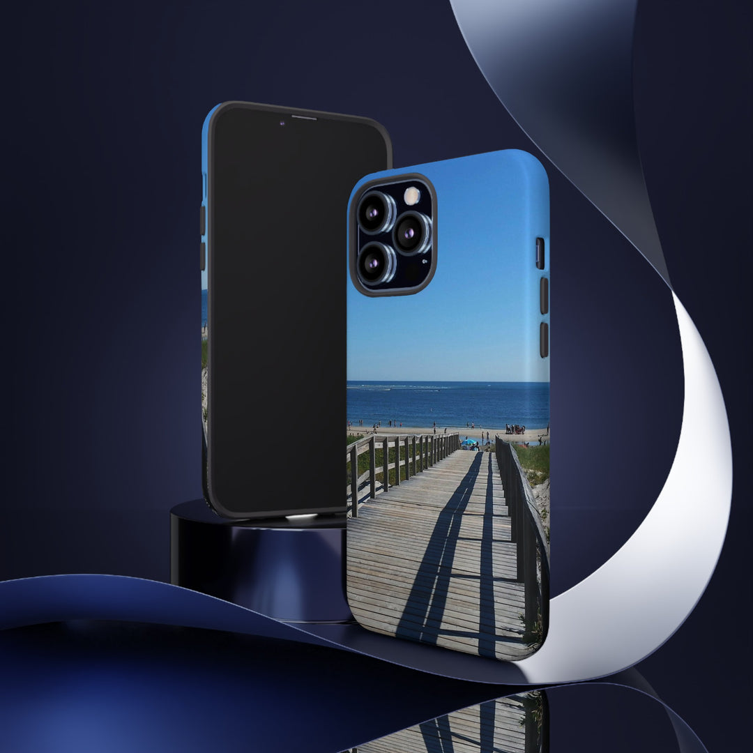 Cute Samsung Case | Cool Iphone Case | Summer Beach Walk, Samsung S24, S23, S22, S21, IPhone 15 Case | Iphone 14 Case, Iphone 13 Case - Studio40ParkLane