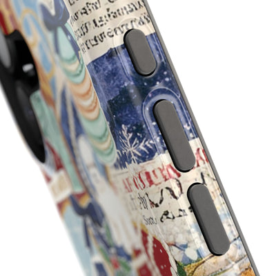 New York Winter Coquette Collage Tough Magsafe Cute Phone Cases for Iphone | iPhone 17 Pro Max Case, Iphone 16, Iphone 15 14 13 12 11 10 9