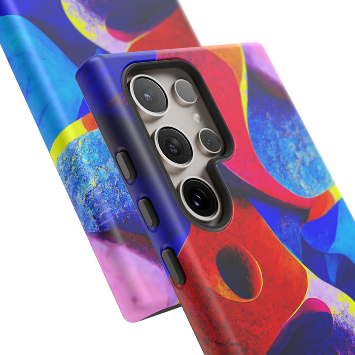 Impact Resistant, Abstract Shapes, Cute Phone Cases for Samsung S24, S23, S22, S21, IPhone 15 pro Iphone 14 pro Iphone 13 IPhone 12 Iphone 11 - Studio40ParkLane