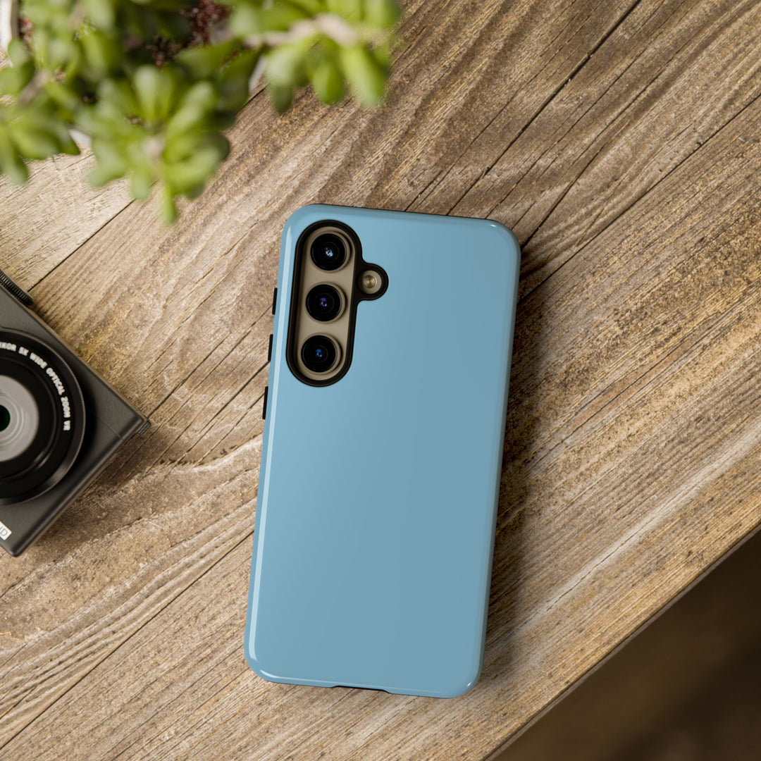 Premium Tough Sky Baby Blue Gift for Her Cute Phone Cases for Samsung S25 S24, S23, S22, S21, Iphone, 16, 15, 14, 13 Pro Max Ultra - Studio40ParkLane