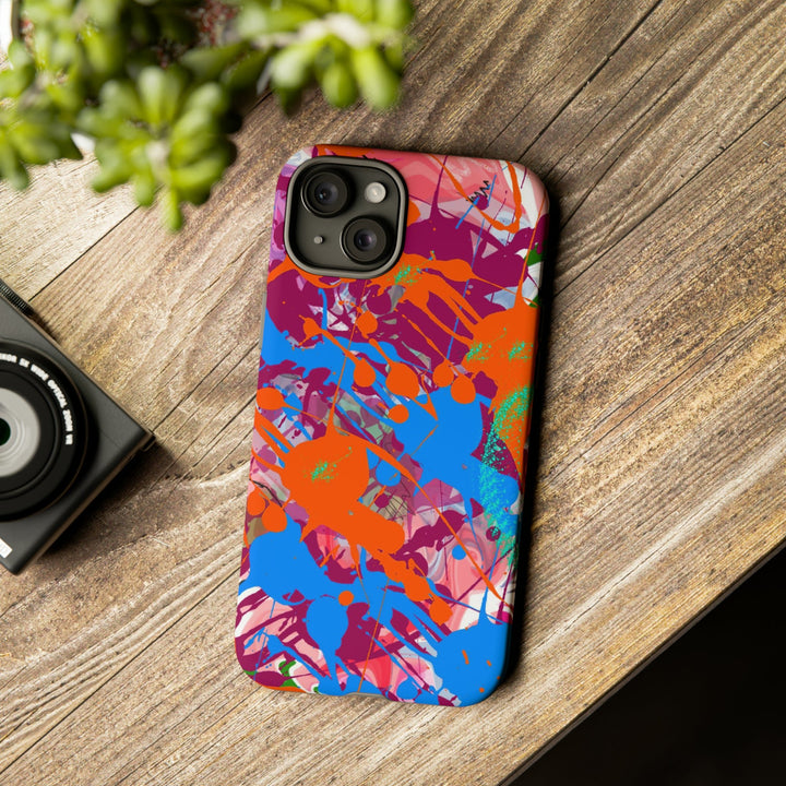 Cute IPhone Case | iPhone 15 Case | iPhone 15 Pro Max Case, Iphone 14 Case, Iphone 14 Pro Max Case IPhone Case for Art Lovers Fall Paint Splash - Studio40ParkLane
