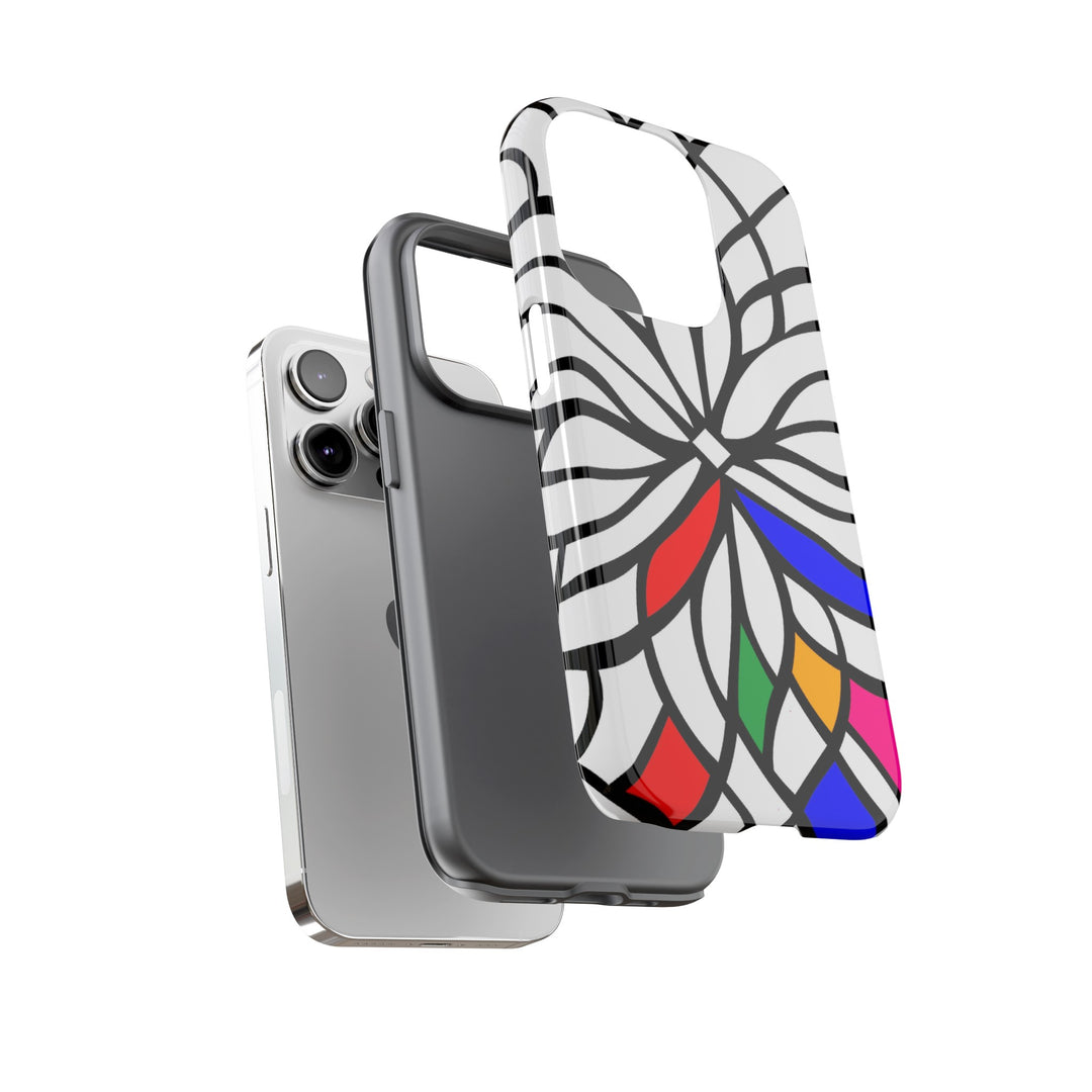 Impact Resistant, Colored Mosaic, Cute Phone Cases for Samsung S24, S23, S22, S21, IPhone 15 pro Iphone 14 pro Iphone 13 IPhone 12 Iphone 11 - Studio40ParkLane