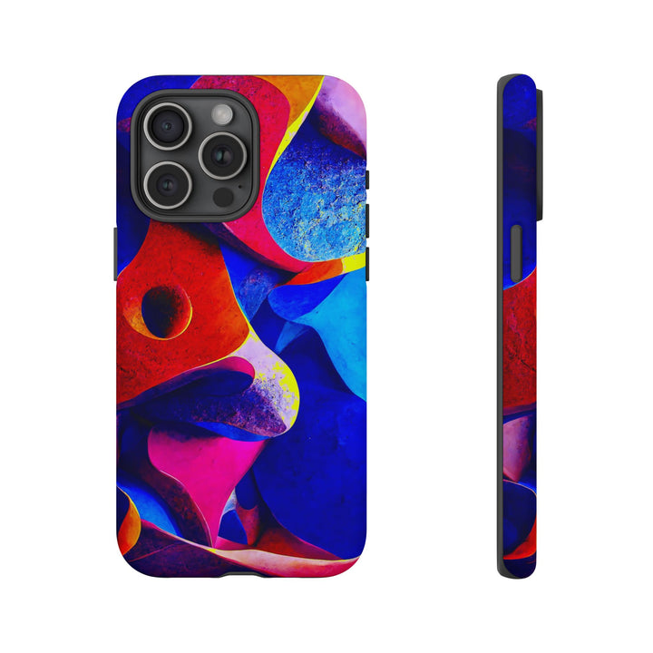 Impact Resistant, Abstract Shapes, Cute Phone Cases for Samsung S24, S23, S22, S21, IPhone 15 pro Iphone 14 pro Iphone 13 IPhone 12 Iphone 11 - Studio40ParkLane