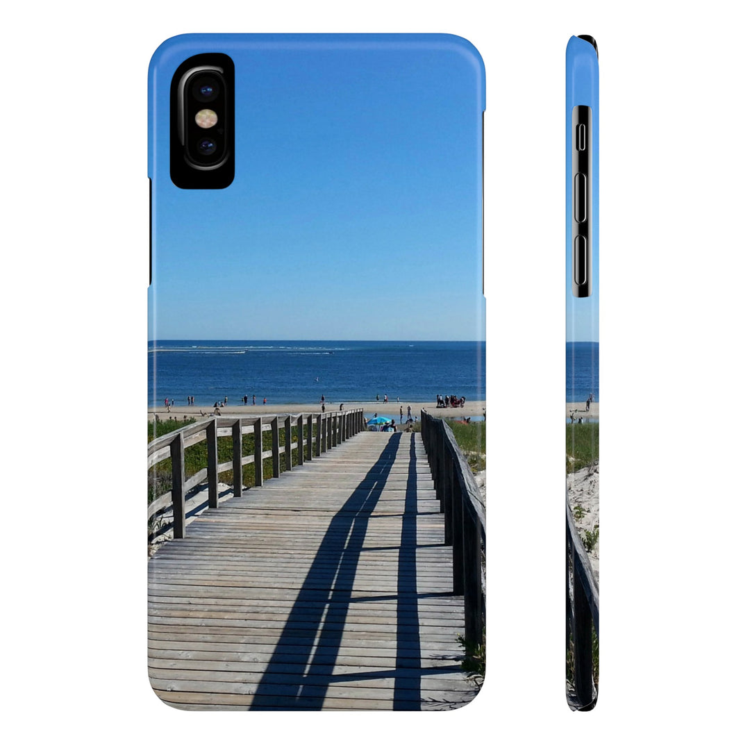 Slim Cute Phone Cases for Iphone - | iPhone 15 Case | iPhone 15 Pro Max Case, Iphone 14 Case, Iphone 14 Pro Max, Iphone 13, Summer Beach Walk - Studio40ParkLane
