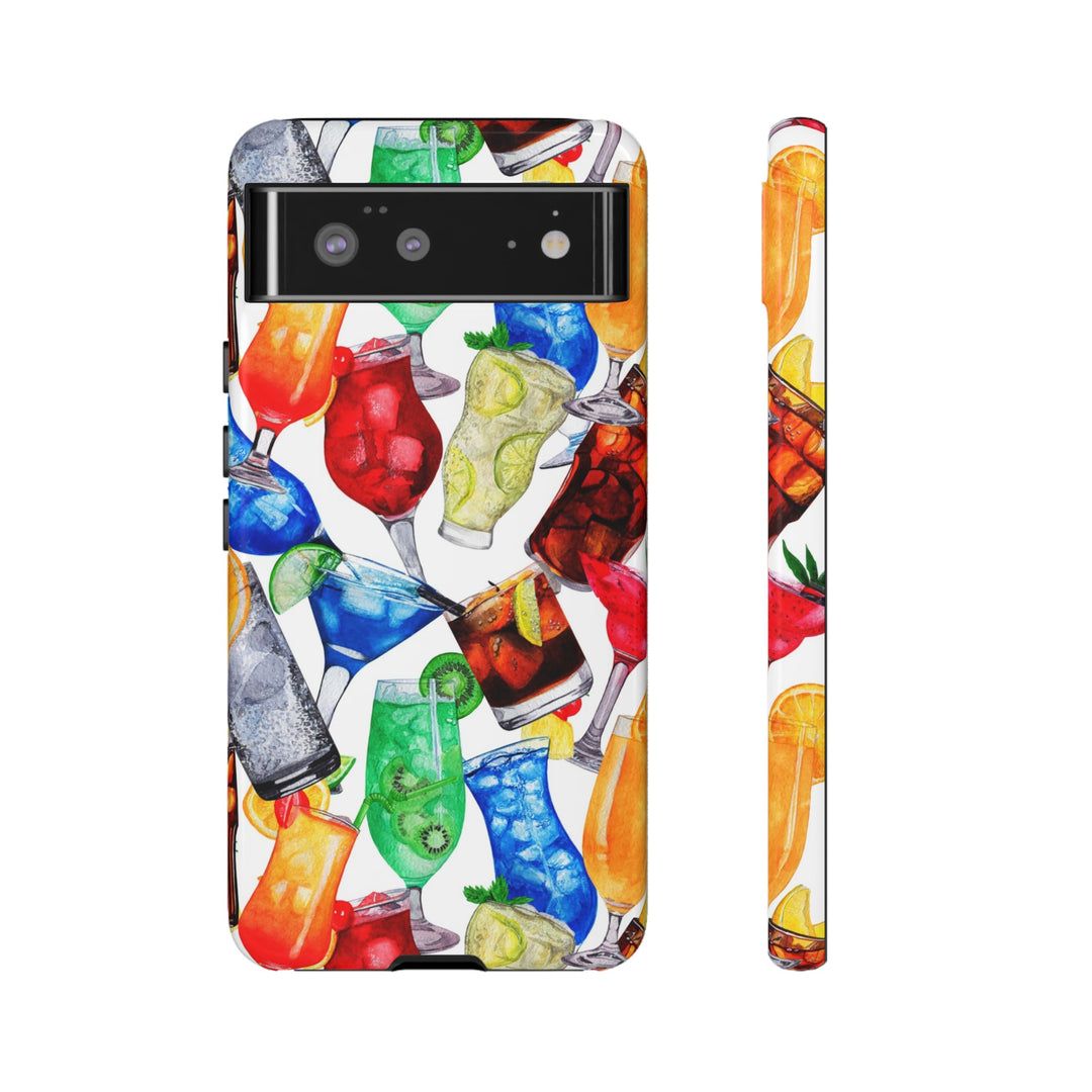 Cute Samsung Case | Cool Iphone Case | Summer Fruit Cocktail, Samsung S24, S23, S22, S21, IPhone 15 Case | Iphone 14 Case, Iphone 13 Case - Studio40ParkLane