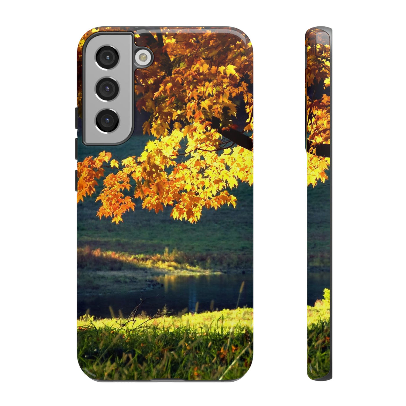 Impact Resistant, Fall Leaves Collage, Cute Phone Cases for Samsung S24, S23, S22, S21, IPhone 15 pro Iphone 14 pro Iphone 13 IPhone 12 Iphone 11