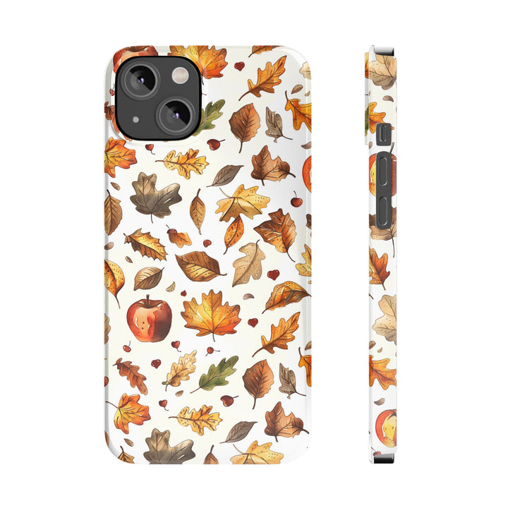 Slim Fall Autumn Leaves Gift for Her Cute Phone Cases for Iphone 16 | iPhone 15 Case | iPhone 15 Pro Max Case, Iphone 14, Iphone 14 Pro Max, Iphone 13, Slim - Studio40ParkLane