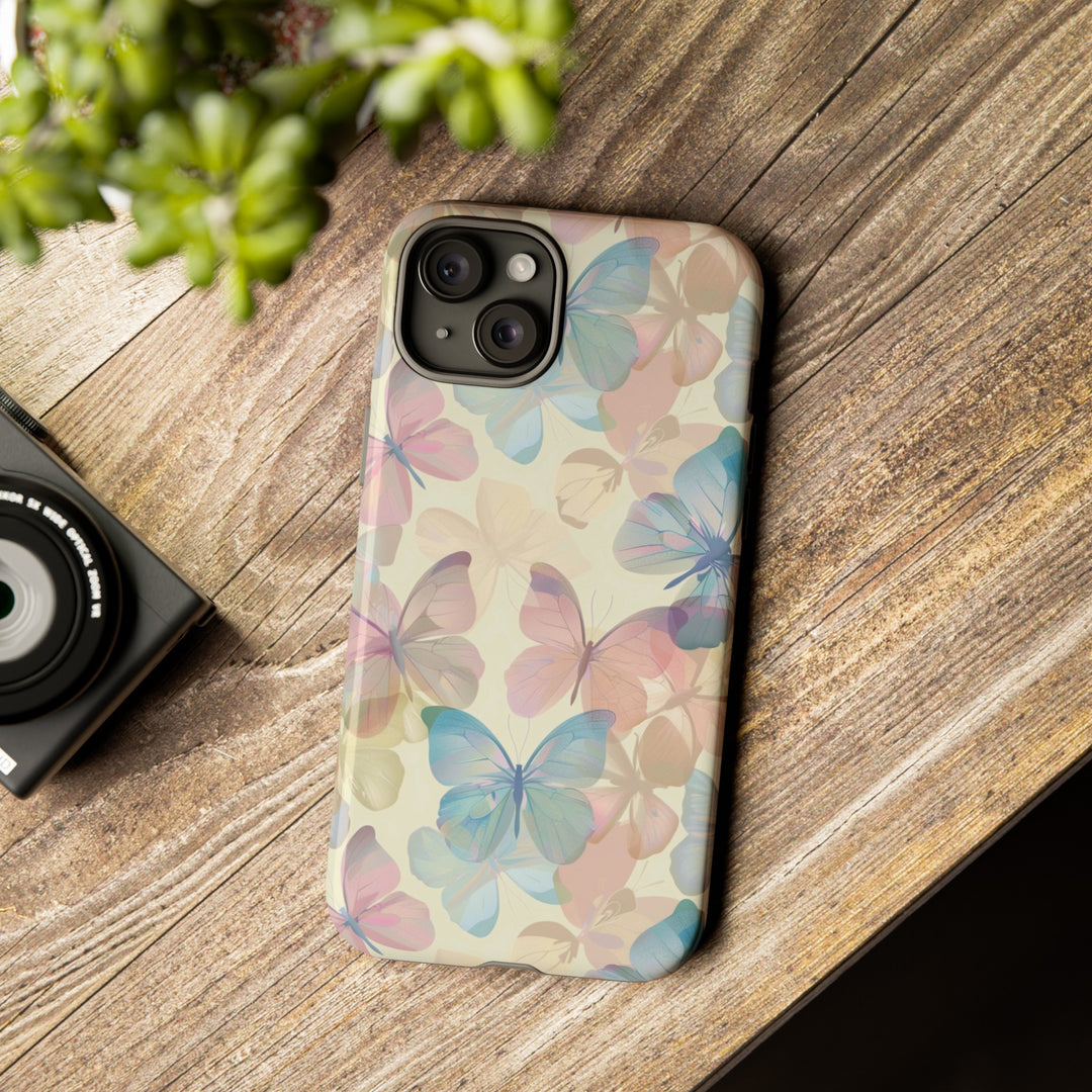 Cute Samsung Case | Cool Iphone Case | Summer Pastel Butterflies, Samsung S24, S23, S22, S21, IPhone 15 Case | Iphone 14 Case, Iphone 13 Case - Studio40ParkLane