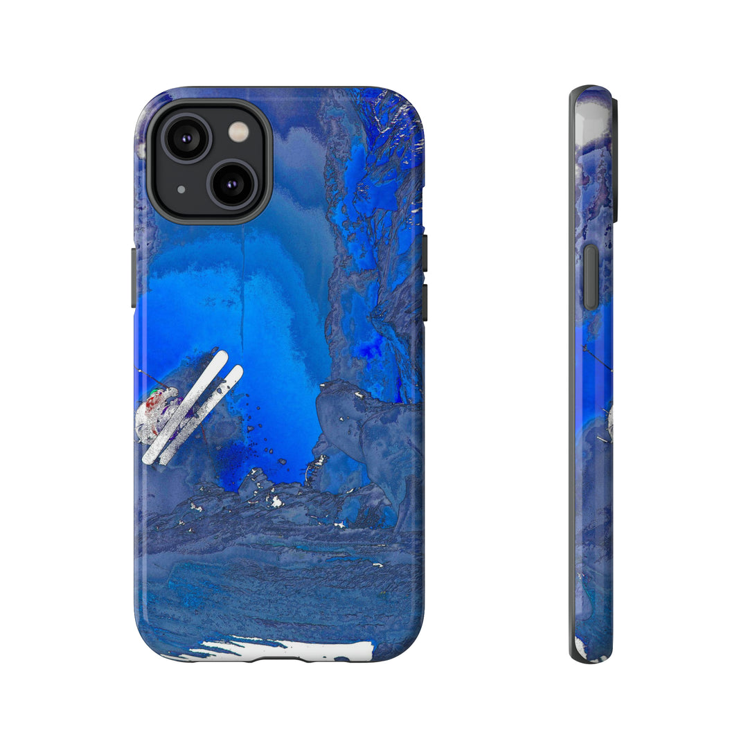 Cute IPhone Case | iPhone 15 Case | iPhone 15 Pro Max Case, Iphone 14 Case, Iphone 14 Pro Max Case IPhone Case for Art Lovers, Skiing Mountain - Studio40ParkLane
