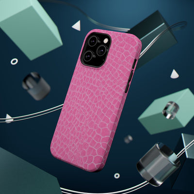 Non Leather Pink Color Pattern Magsafe Cute Phone Case for Iphone Gift for Her,  | iPhone 15 Case | iPhone 15 Pro Max Case, Iphone 14, Iphone 14 Pro Max, Iphone 13, Iphone 16