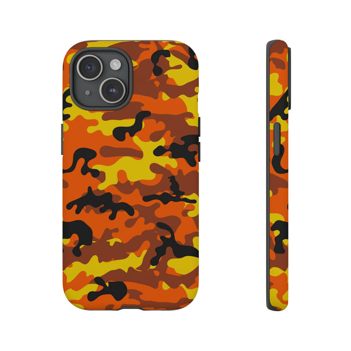 Impact Resistant, Fall camo Camouflage, Cute Phone Cases for Samsung S24, S23, S22, S21, IPhone 15 pro Iphone 14 pro Iphone 13 IPhone 12 Iphone 11 - Studio40ParkLane