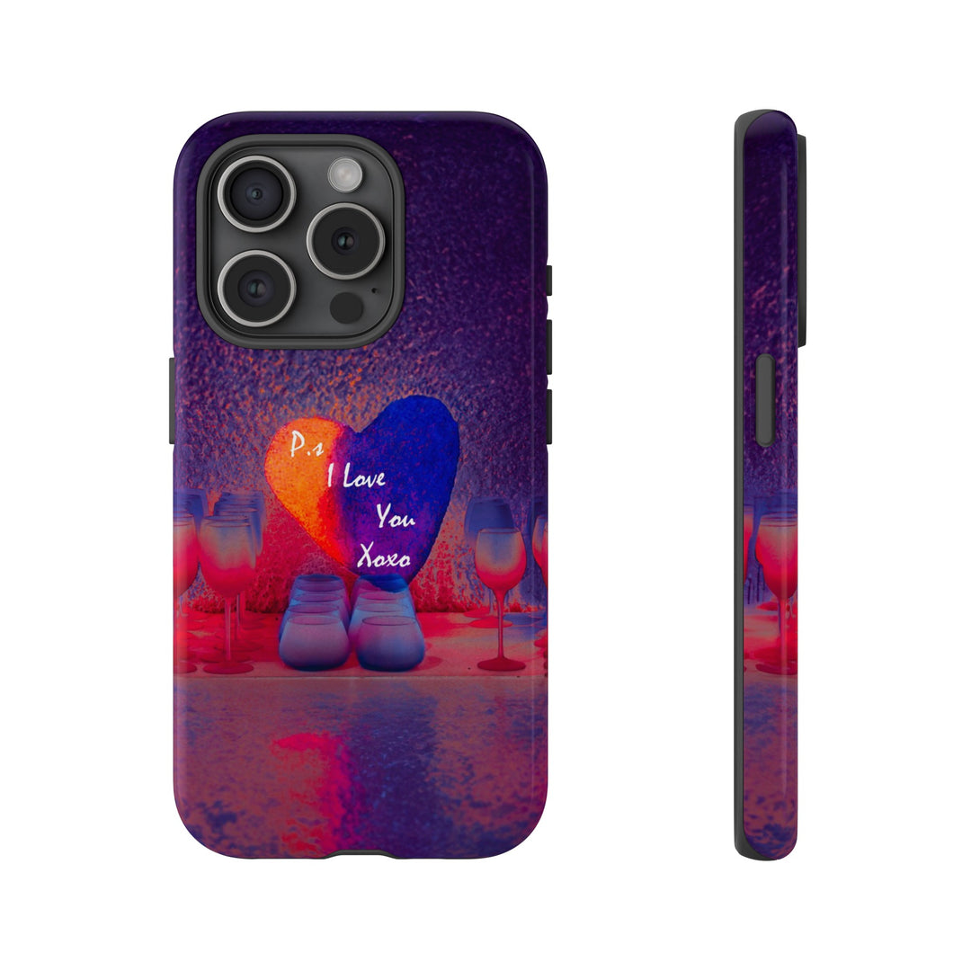 Cute Samsung Case | Cool Iphone Case | PS I love You - Heart, Samsung S24, S23, S22, S21, IPhone 15 Case | Iphone 14 Case, Iphone 13 Case - Studio40ParkLane