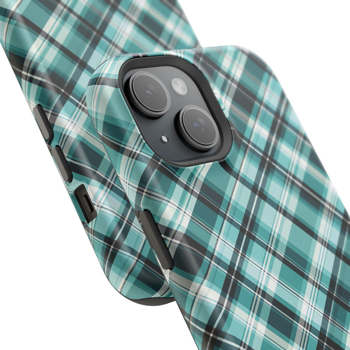 Checkered Plaid Magsafe Gift for Her Cute Phone Case for Iphone, | iPhone 16 | iPhone 15 Pro Max, Iphone 14 Pro Max, 13 12 11 10 9 8 7 - Studio40ParkLane
